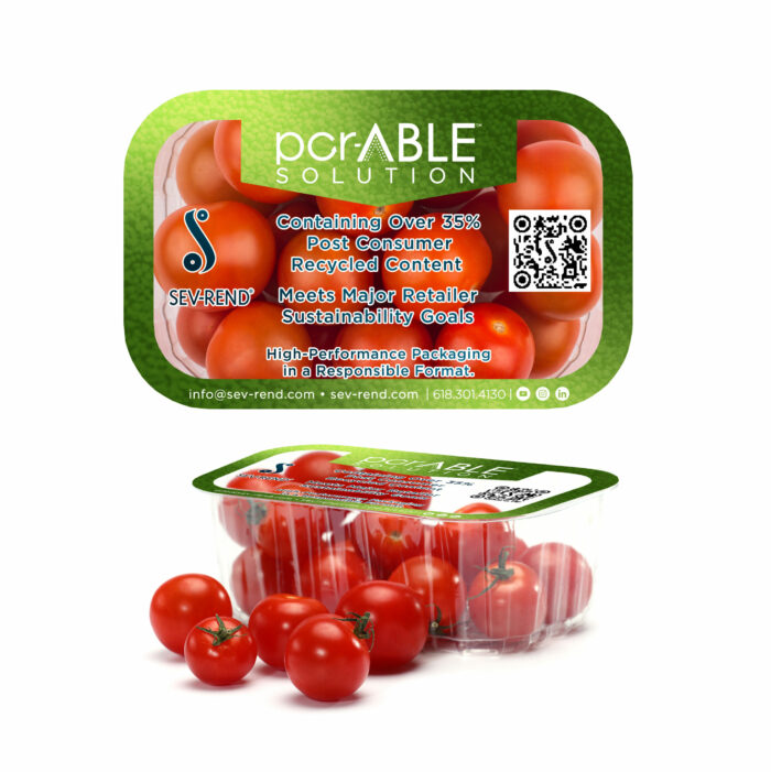 Cherry tomatoes packaging